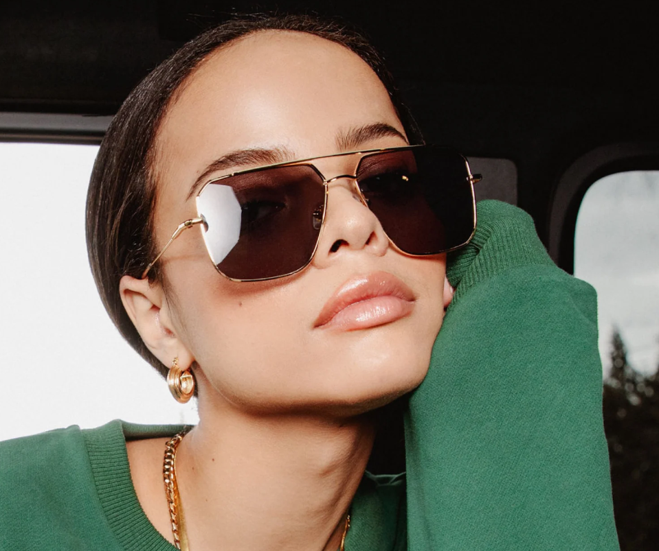 Blake Gold Sunglasses